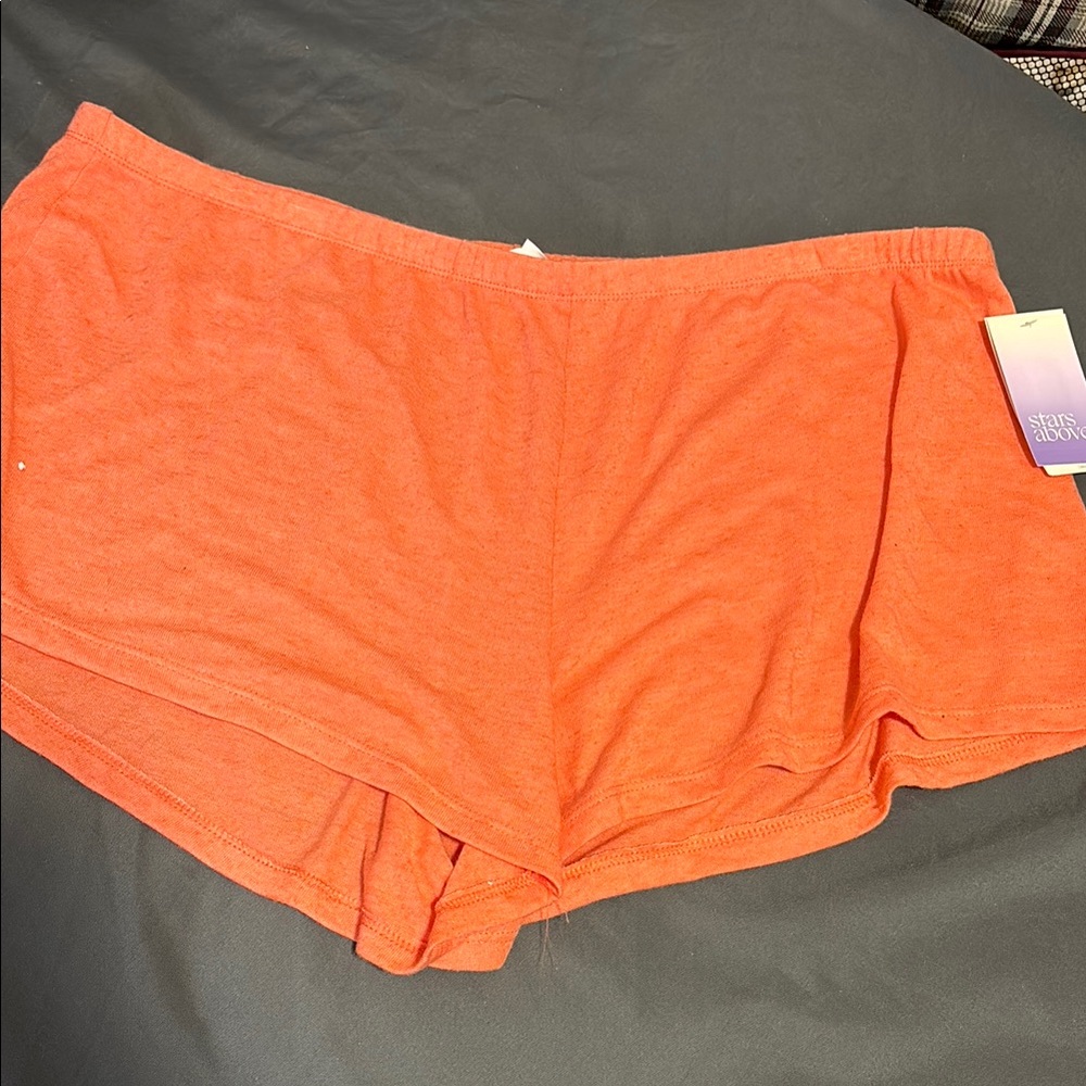 Soft Orange Lounge Shorts
